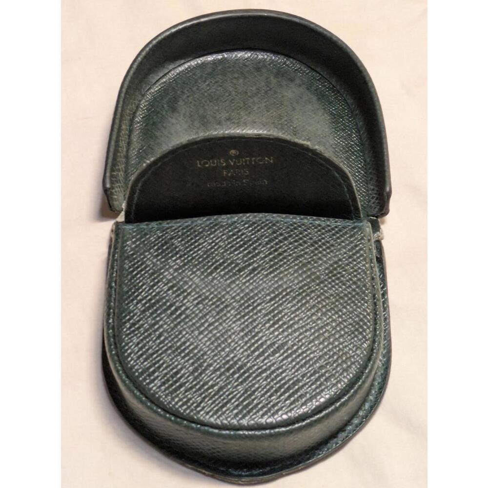 Louis Vuitton Taiga Porto MonCuvette Coin Case Dark Green - Picture 6 of 9